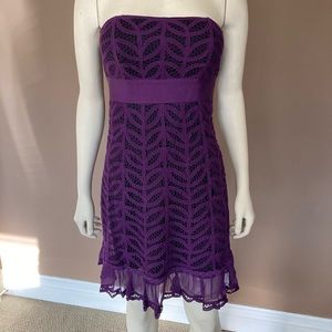 Betsey Johnson strapless dress